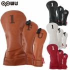 毎日発送】OOWLS まるで本革 クラシックヘッドカバー 毎日発送】OOWLS まるで本革 クラシックヘッドカバー