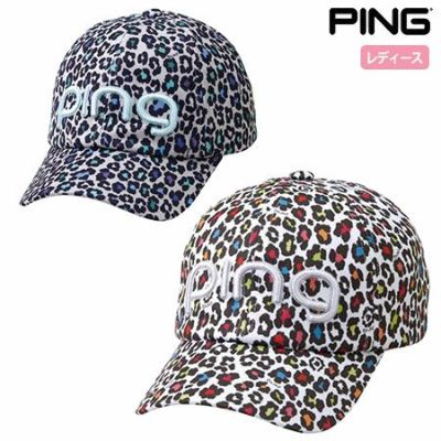 ピン PING HW-A2204 デザート ポップ レオパード レディース 2022秋冬モデル 日本正規品 日本モデル ゴルフ ゴルフ用品 ウェアアクセサリー 帽子 キャップ