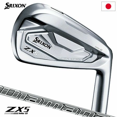 毎日発送】スリクソン ZX5 Mk II アイアン 6本組(#5-9,PW 