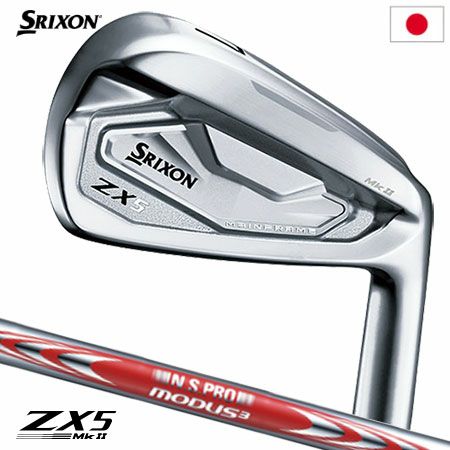 毎日発送】スリクソン ZX5 Mk II アイアン 6本組(#5-9,PW) メンズ 右用 