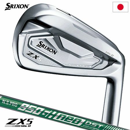 毎日発送】スリクソン ZX5 Mk II アイアン 6本組(#5-9,PW) メンズ 右用 