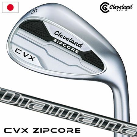 毎日発送】クリーブランド CVX ZIPCORE ウエッジ メンズ 右用 Diamana