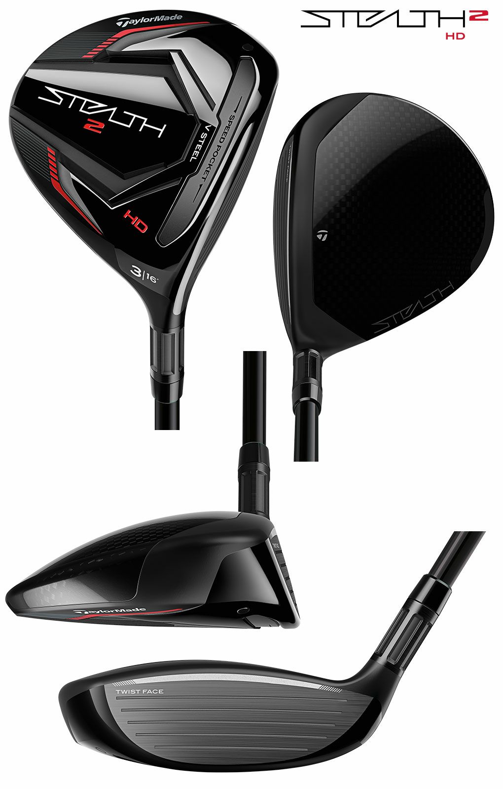 テーラーメイド ステルス2 HD 3W FW ウッド（テーラーメイド ステルス2 
