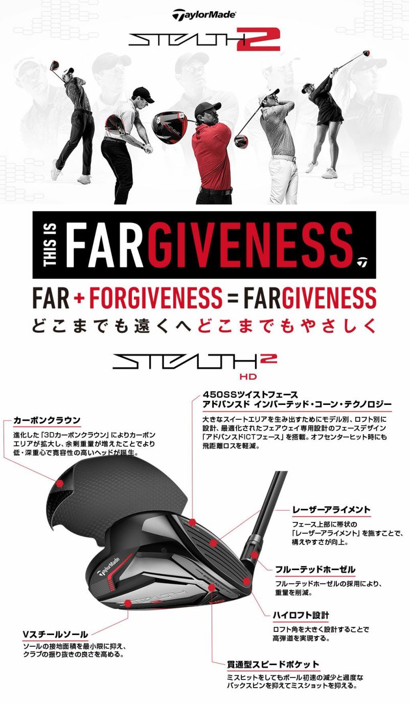 テーラーメイド STEALTH2 HD ステルス2 HD フェアウェイウッド テーラーメイド STEALTH2 HD ステルス2 HD フェアウェイウッド