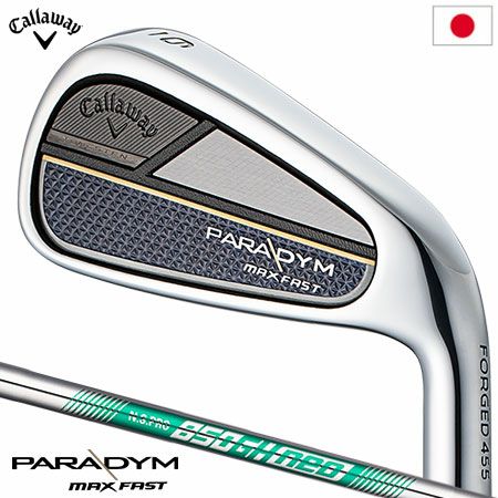キャロウェイ PARADYM MAX FAST パラダイム アイアン 5本セット(6I-PW 