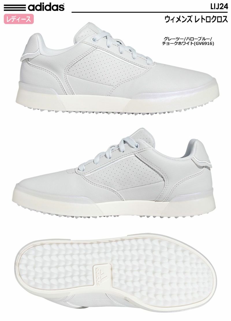 毎日発送】アディダス ゴルフシューズ ウィメンズ レトロクロス LIJ24