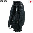 【超美品】MR.PING ブラックアウト キャディバッグ Amazon | ピン(PING) MR.PING BLACK OUT 36907 CB-B2301 メンズ