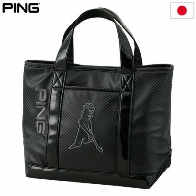 ピン PING GB-B2302 MR. ブラックアウト ラウンドトート 2023年モデル 日本正規品 日本モデル ゴルフ ミニバッグ 小物入れ