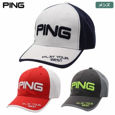 ピン PING HW-U2301 カラースキームキャップ メンズ 2023春夏モデル 日本正規品 日本モデル ゴルフ ゴルフ用品 ウェアアクセサリー 帽子 キャップ