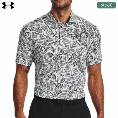 【毎日発送】アンダーアーマー UAプレーオフ ポロ3.0 プリント 1378677 103 メンズ UNDER ARMOUR 2023春夏モデル 日本正規品