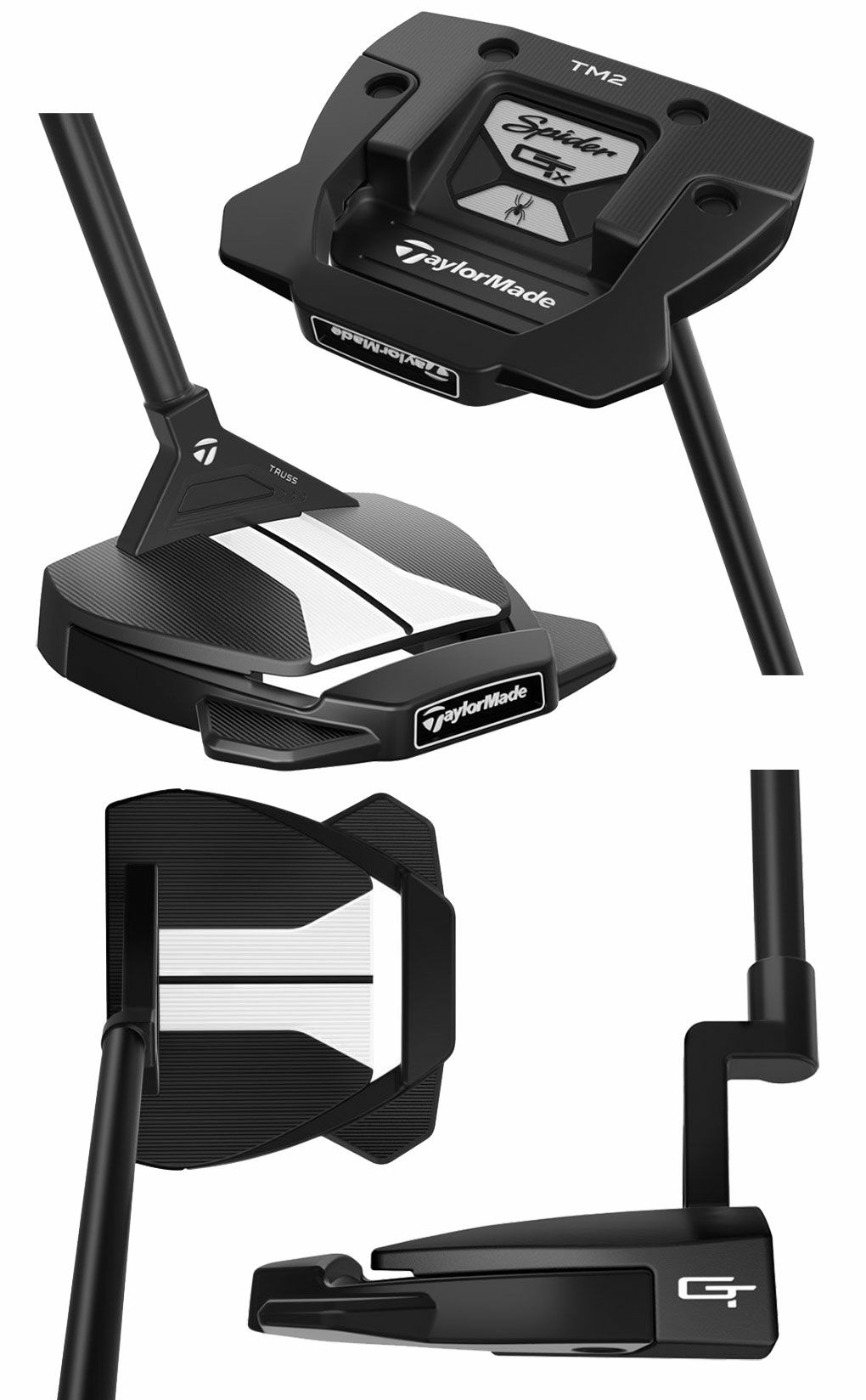 毎日発送】テーラーメイド スパイダーGT X ブラック トラスセンター 