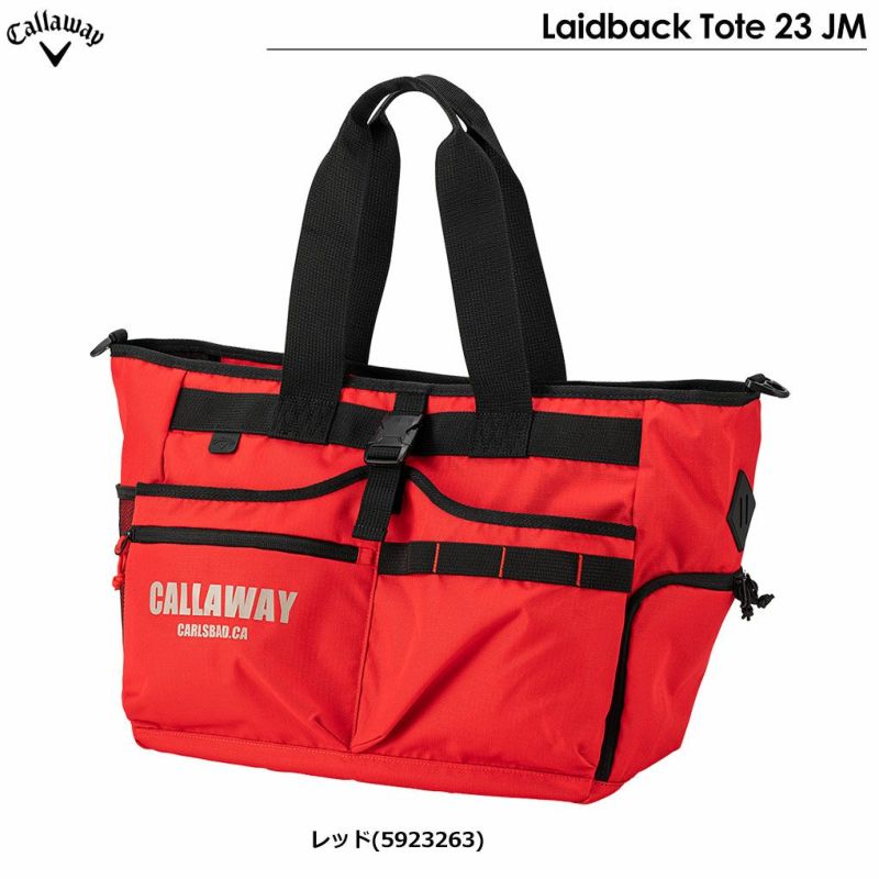 毎日発送】Callaway Laidback Tote 23 JM トートバッグ レッド