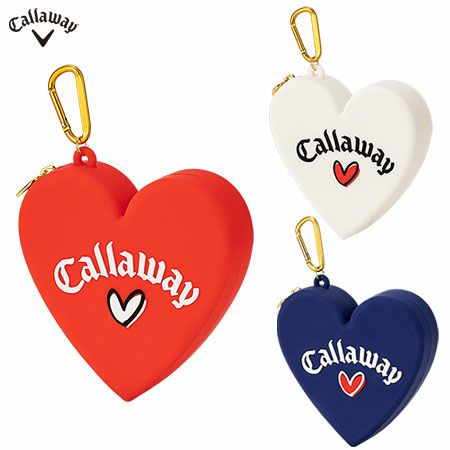 毎日発送】Love Callaway S-Heart Pouch Women's 23 JM キャロウェイ