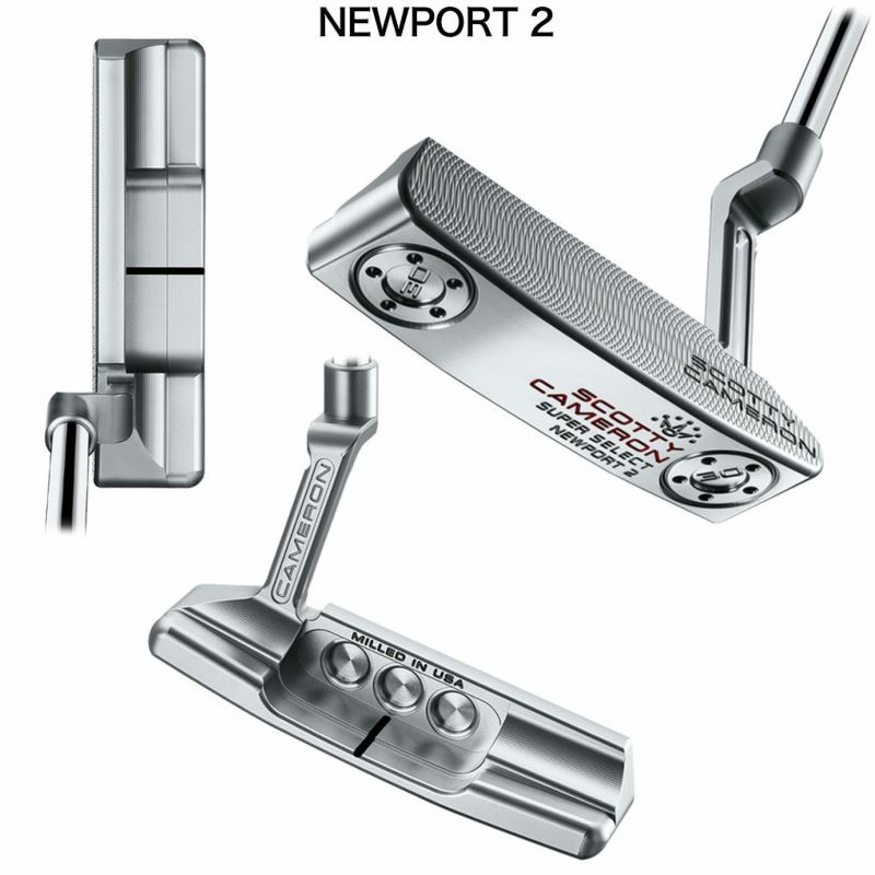 【レフティ】スコッティキャメロン 2023 Super Select Newport 2 パター メンズ 左用 アイビーム プラミング Scotty  Cameron 日本正規品【土日祝も発送】