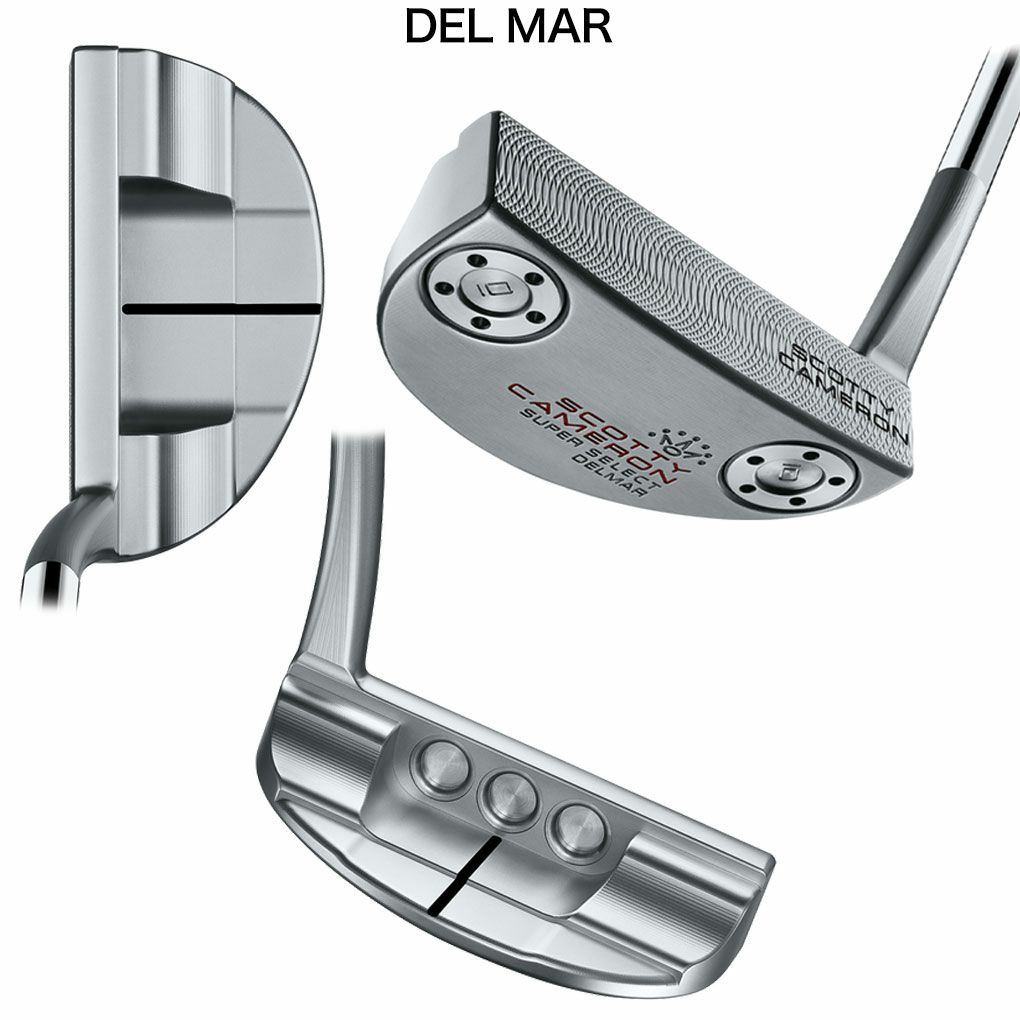 毎日発送】スコッティキャメロン 2023 Super Select Del Mar パター 