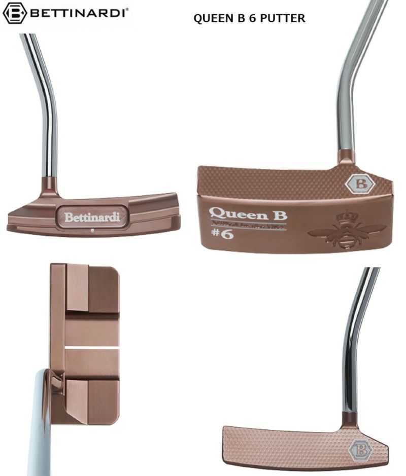 BETTINARDI Queen B ＃6 パター 34インチ純正カバー付き - クラブ