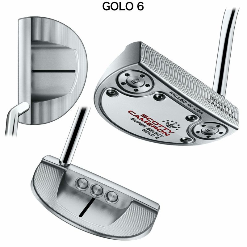 毎日発送】スコッティキャメロン 2023 Super Select GOLO6 パター