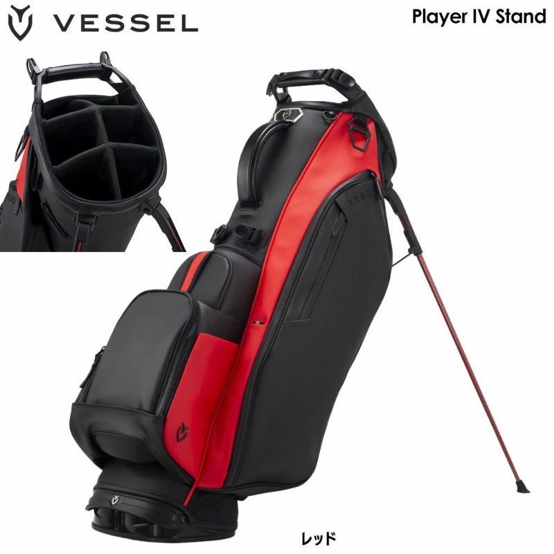 毎日発送】VESSEL Player IV Stand スタンドバッグ キャディバッグ 8.5