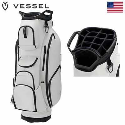 Lux XV 2.0 | Golf Cart Bag | Vessel Golf Black