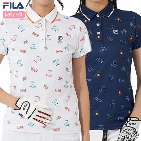 フィラ半袖ポロシャツ753610レディースFILAGOLF2023春夏モデル日本正規品