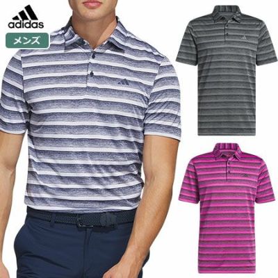 【毎日発送】アディダス グラデーションボーダー 半袖シャツ EEW16 メンズ adidas 2023春夏モデル 日本正規品