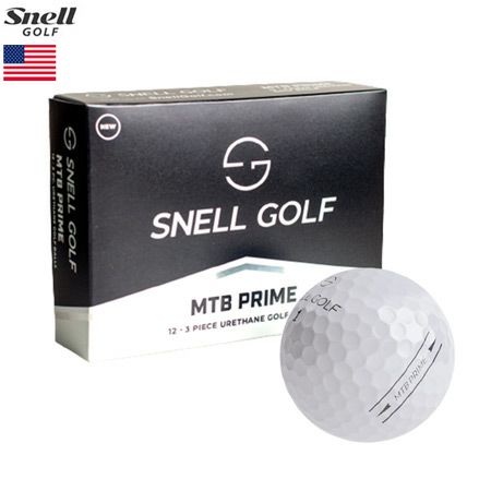 毎日発送】スネルゴルフ 2023 MTB PRIME ゴルフボール メンズ 3ピース ウレタンカバー Snell Golf MTBプライム  USA直輸入品 | ジーパーズ公式オンラインショップ（JYPER'S）