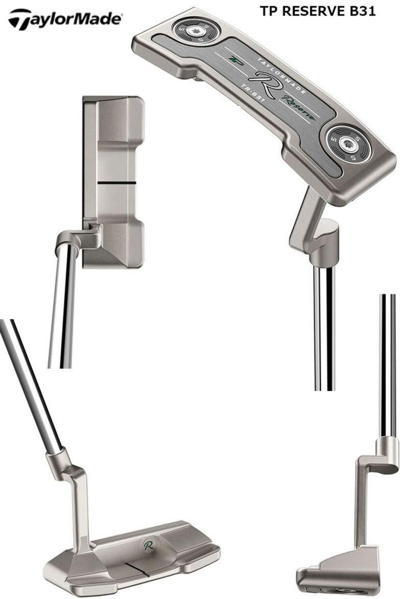 毎日発送】テーラーメイド 2023 TP RESERVE B31 パター メンズ 右用 L