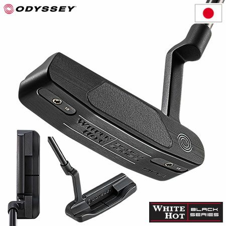 毎日発送】オデッセイ WHITE HOT BLACK ONE パター メンズ 右用 STROKE 