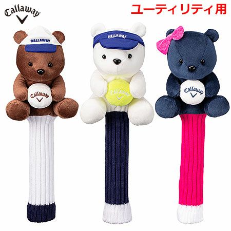 キャロウェイヘッドカバーユーティリティ用BearUTHeadcoverFW23JMCallaway2023年モデル日本正規品