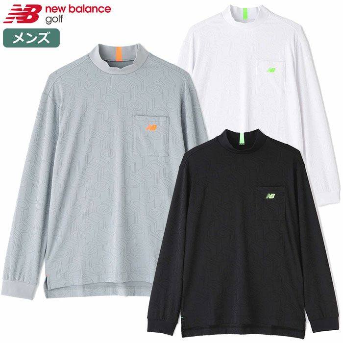 ニューバランススタンディングロゴ長袖モックネックプルオーバー012-3267008メンズnewbalance日本正規品2023秋冬モデル