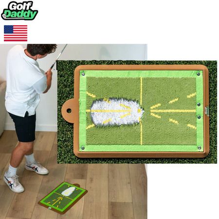 毎日発送】Golf Daddy GOLF Divot Daddy PRO スイング練習マット 練習