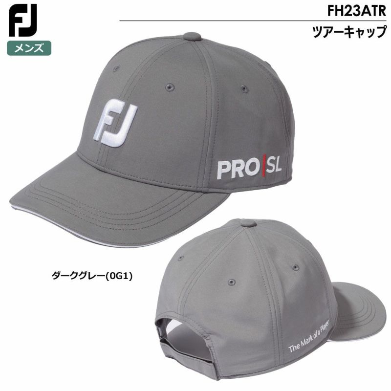 フットジョイツアーキャップFH23ATR-0G1メンズFOOTJOY2023秋冬モデル日本正規品