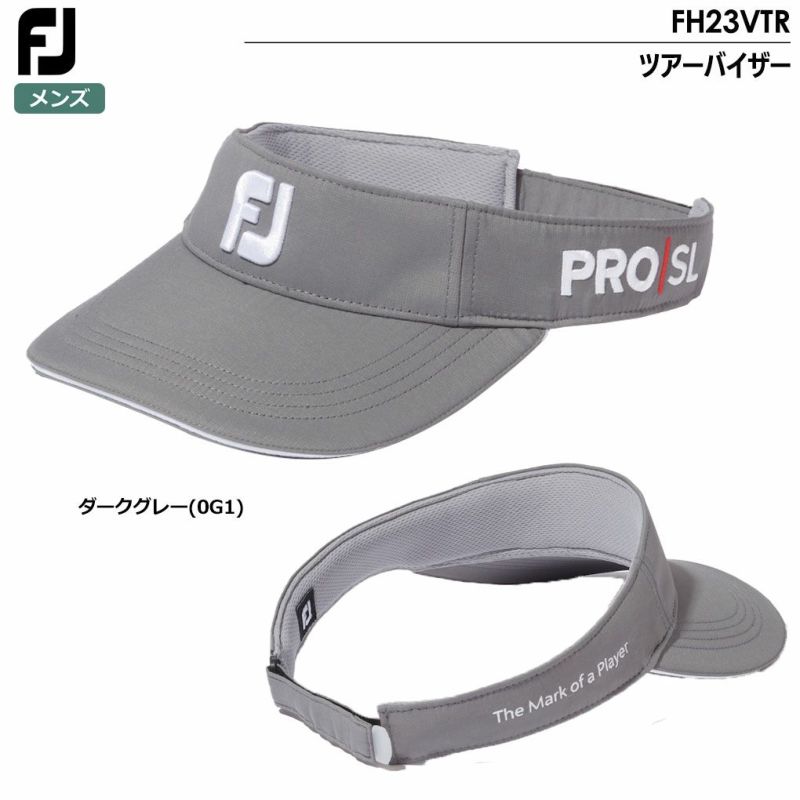 フットジョイツアーバイザーFH23VTRメンズFOOTJOY2023秋冬モデル日本正規品