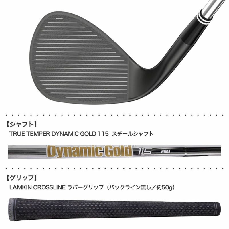 クリーブランドCBXFull-FaceWedgeウェッジメンズ右用TRUETEMPERDYNAMICGOLD115スチールUSA直輸入品