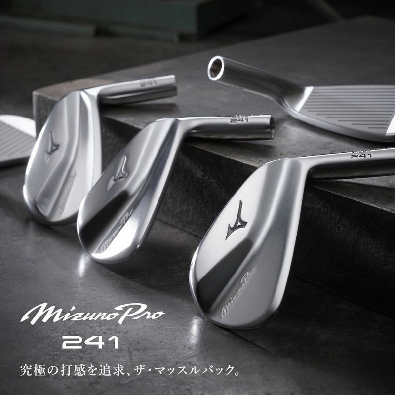 毎日発送】ミズノ Mizuno Pro 241 アイアン 単品(No.3、4) メンズ 右用