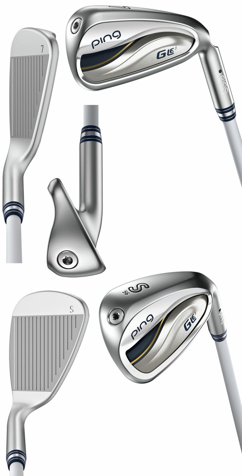 Epon アイアンセット 7本 SW PW 3-9　他バック付き EPON GOLF