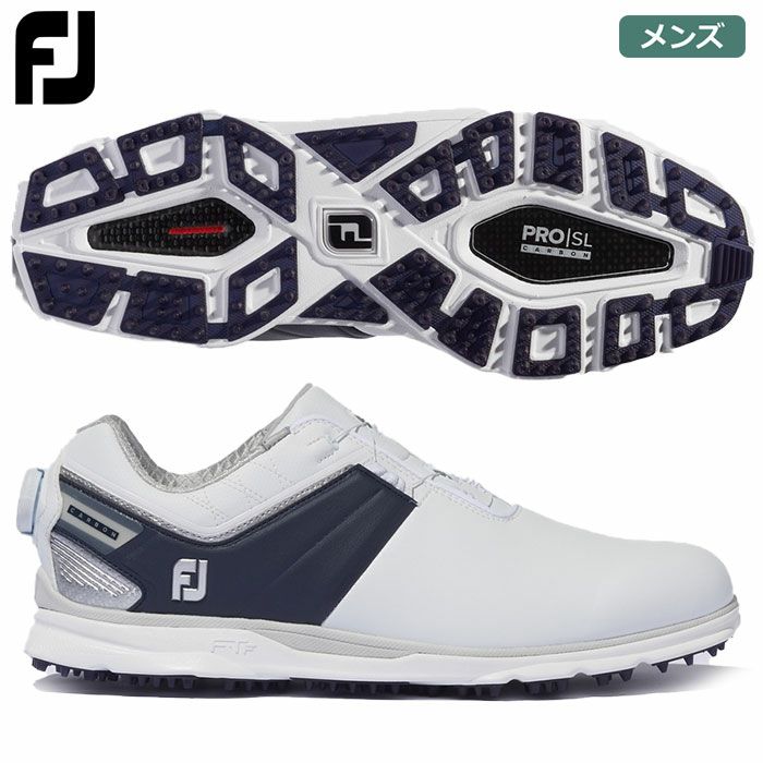 フットジョイプロ/エスエルカーボンBOAスパイクレスゴルフシューズメンズ53090FOOTJOY2022年モデル日本正規品