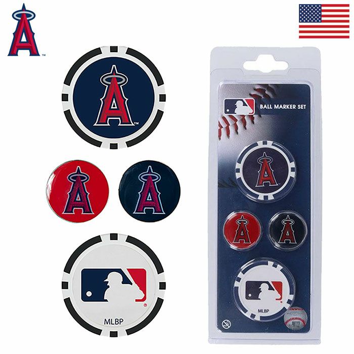 MLBエンゼルスボールマーカーセットT0443818AngelsBallMarkerSetUSA直輸入品