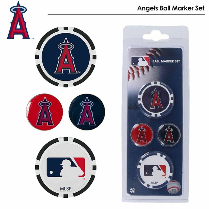 MLBエンゼルスボールマーカーセットT0443818AngelsBallMarkerSetUSA直輸入品