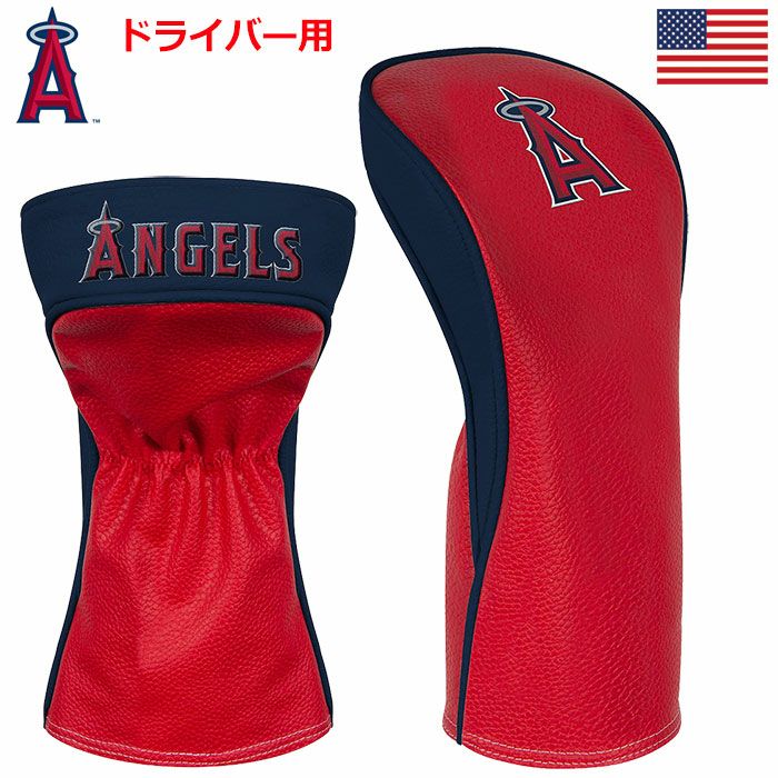 MLBエンゼルスドライバー用ヘッドカバーWinCraftLosAngelesAngelsGolfClubDriverHeadcoverUSA直輸入品