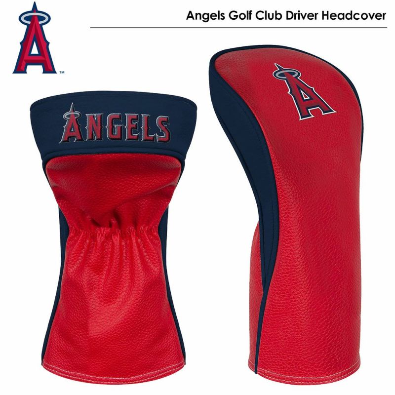 MLBエンゼルスドライバー用ヘッドカバーWinCraftLosAngelesAngelsGolfClubDriverHeadcoverUSA直輸入品