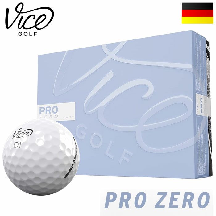 ViceGOLFPROZEROヴァイスゴルフプロゼロ3ピースゴルフボール1ダース12球入2021モデルUSA直輸入品