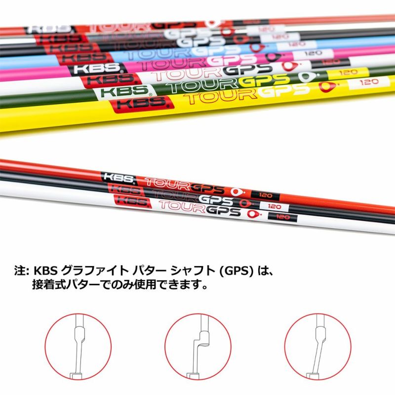 KBSGPSGRAPHITEPUTTERSHAFTパター用カーボンシャフトGPSグラファイトパターシャフト正規取扱店