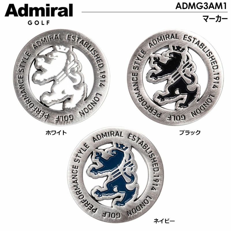 アドミラルゴルフAdmiralGolfマーカーADMG3AM12023年モデル