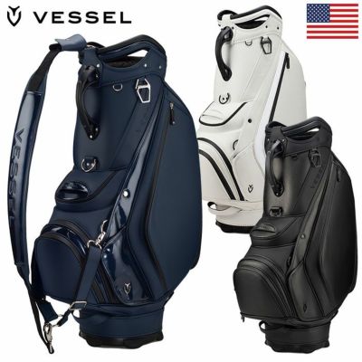 VESSEL Lux XV 2.0 キャディバッグ カートタイプ 15分割トップ ベゼル