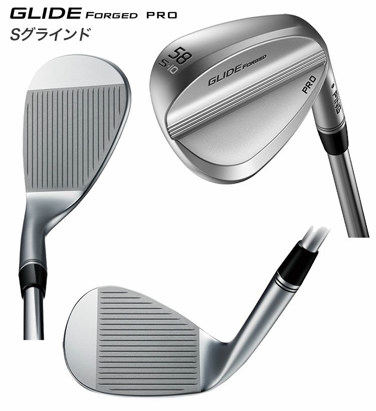 毎日発送】PING GLIDE FORGED PRO ウェッジ Dynamic Gold スチール