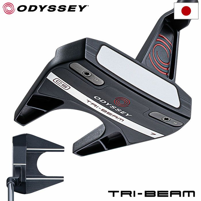 オデッセイTRI-BEAM#7CSパターメンズ右用STROKELABシャフトODYSSEY日本正規品2023年モデル