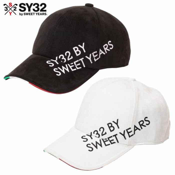 SY32GOLFSYG-23A101SYBRUSHEDCAPメンズゴルフキャップ帽子CAPメンズ日本正規品2023秋冬モデル