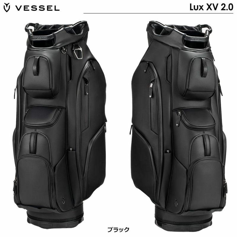 VESSELLuxXV2.0キャディバッグカートタイプ15分割トップベゼル2023年モデルUSA直輸入品