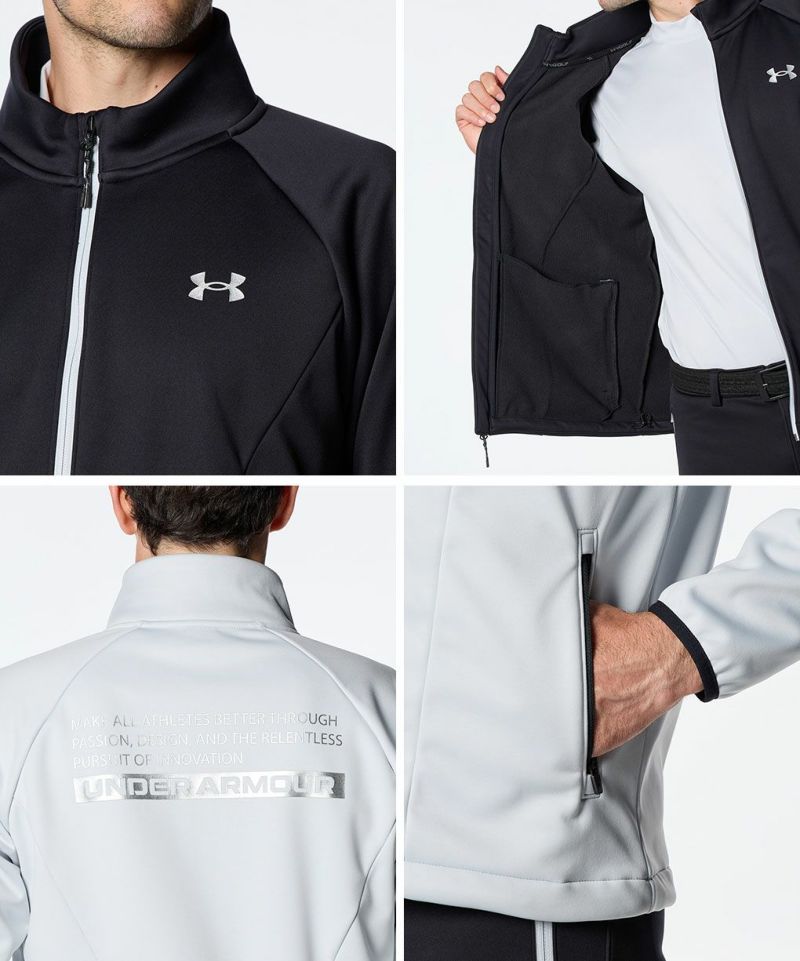 アンダーアーマーUAウインターニット3レイヤージャケット1381273メンズUNDERARMOUR2023秋冬モデル日本正規品